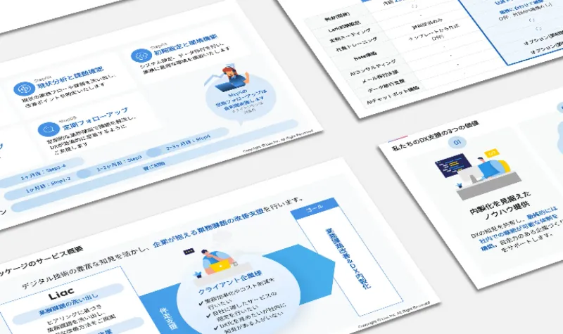 提案資料のイメージ